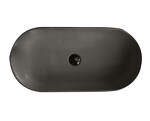 Превью фото №1  Раковина 40583 / PCV70A Althea Cover раковина накладная 70x35  Матовое железо Plus-Ton®