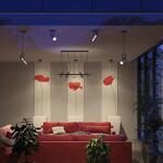 Превью фото №3  Подвесной светильник LUMION 3714/1 MODERNI LN19 000 золотой, чёрный Подвес GU10 LED 1*5W 220V CLAIRE