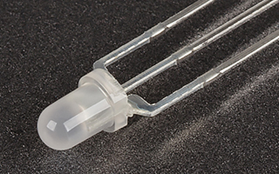 Фото №1  Arlight Светодиод ARL-3514EGW/3L (anode) ( 3мм (круглый))