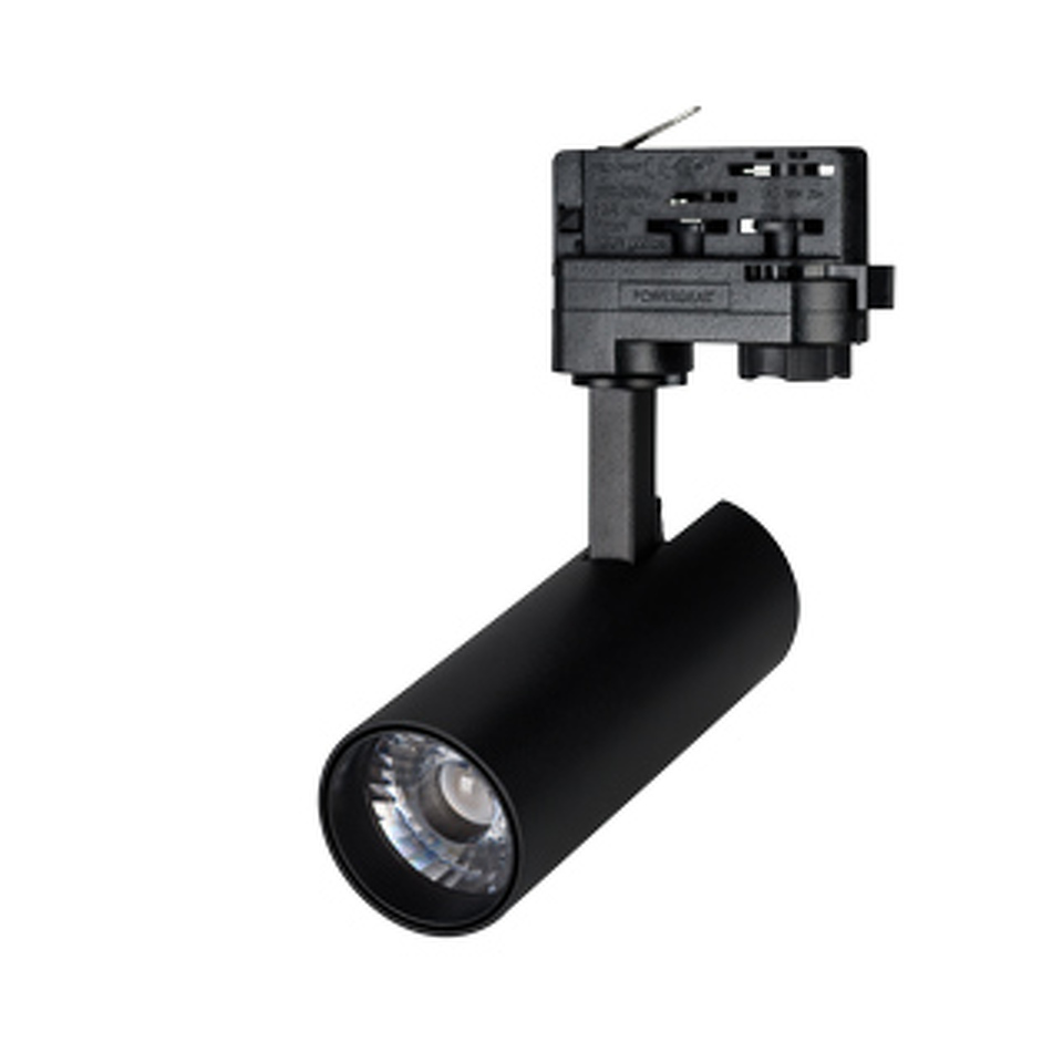 Фото №1  Arlight Светильник LGD-GERA-TRUECOLOR-4TR-R55-10W Warm3000 CRI98 (BK, 24 deg, 230V, DALI) ( IP20 Металл, 5 лет)