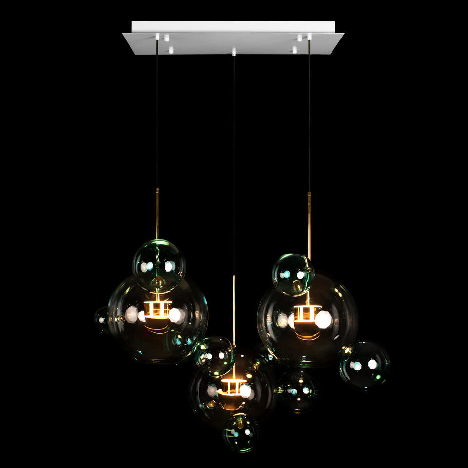 Фото №8  Подвесной светильник 2027-S3 Blue Подвесной светильник LOFT IT Bolle