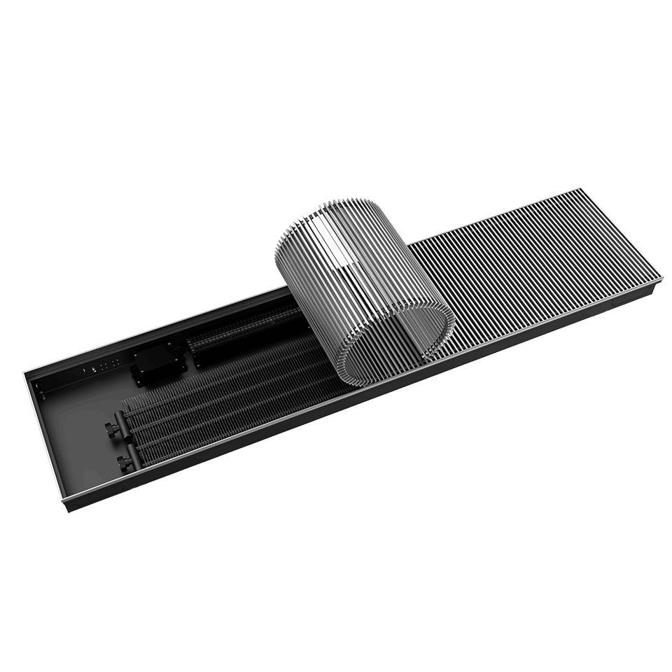 Фото №1  Конвектор Внутрипольный конвектор PrimoClima PCV 380.150.1400 K.R\24V.FCM\БП36\RR 10.1.U
