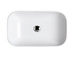 Превью фото №1  Раковина 40234 Althea Cover раковина накладная 58x35  Матовый белый Plus-Ton®