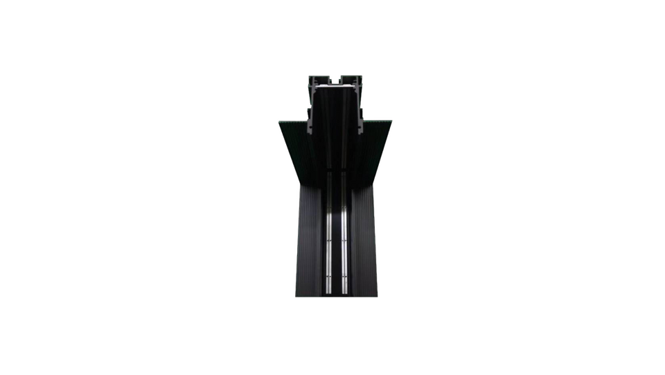 Фото №1  SWG PRO Коннектор угловой настенно-потолочный встраиваемый SY Черный Муар SY-601901-RC-CN-2-BLMR-PCB Серебро
