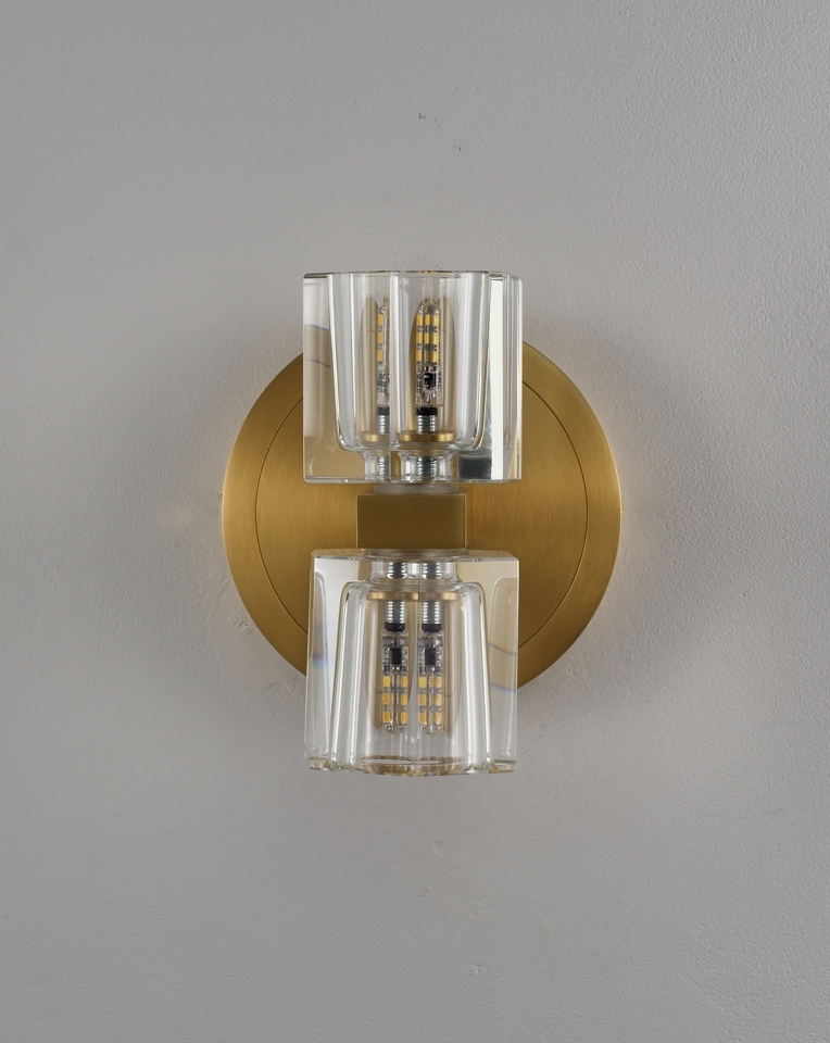 Фото №10  Светильник настенный Moderli V11016-2W Brass