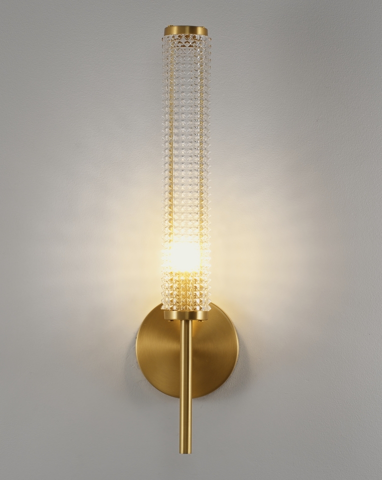 Фото №10  Светильник настенный Moderli V11021-1W Brass