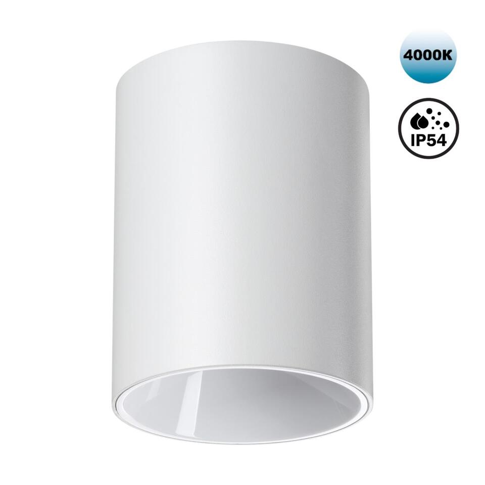 Фото №8  NOVOTECH 359421 OVER NT24 376 белый Светильник накладной влагозащищённый IP54 LED 15W 170-265V 4000К 1350Лм RECTE