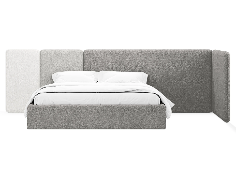 Фото №6  Кровать OGOGOHOME Кровать Atessa без подъемного механизма