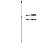 Превью фото №8  NOVOTECH 359348 KONST NT24 048 черный Светильник линейный светодиодный IP20 LED 16W 170-265V 4000K 1280Лм VITZ