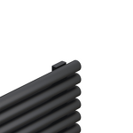 Превью фото №3  Радиатор Asthetik  42 HN 42 1500 -8, Низ лево, 9005 RAL черный мат