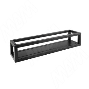 Фото PULSE Металлокаркас-полки 570х120х120мм, черный (RAL 9005, муар) (MF.21.570х120х120.BLC)