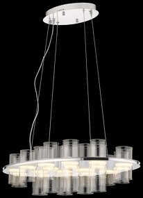Фото WE157.18.123 WERTMARK PAULA светильник подвесной, LED, 18x4.5W, 3000K