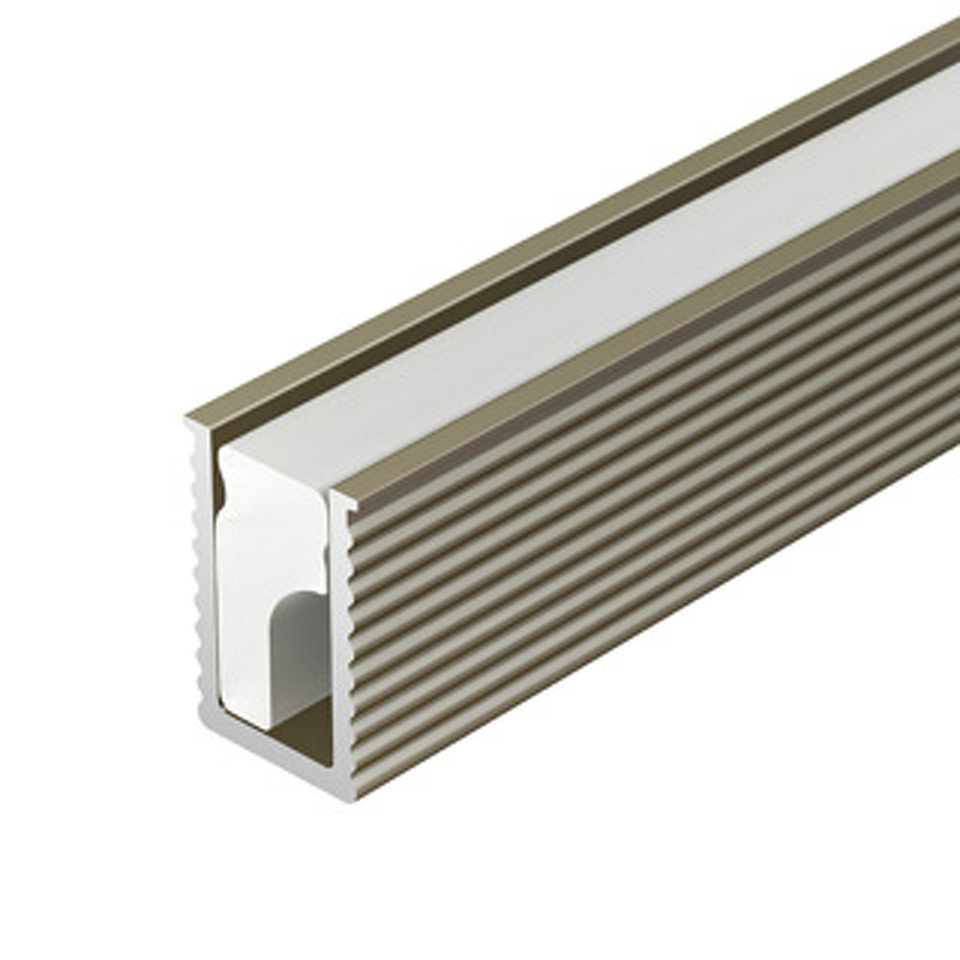 Фото №1  Arlight Профиль SL-MINI-6-H9-2000 ANOD OLIVE GREY ( Алюминий)