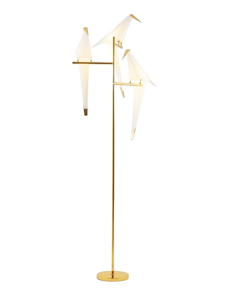 Фото №6  Торшер Светодиодный торшер Moderli V3075-3FL origami Birds 3*LED*6W