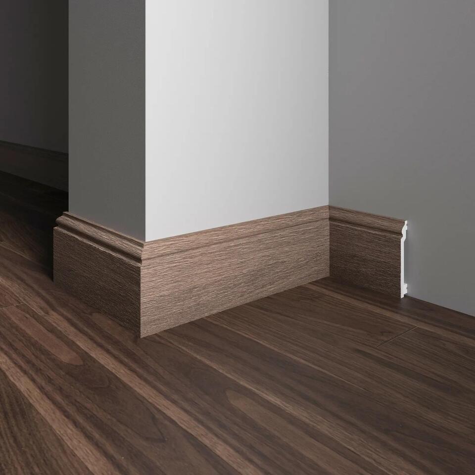 Фото №4  Плинтус Decor-dizayn 701-92SH/Плинтус (100х16x2400мм)/16, шт