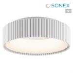 Превью фото №1  SONEX 7762/56L AVRA LED SN 574 Светильник металл/белый LED 56Вт 3000/4000/6000K D450 IP43 ССТ SHARMEL