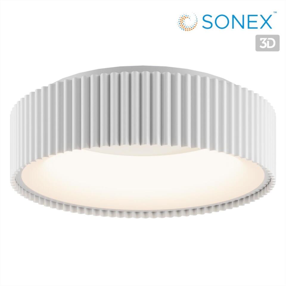 Фото №10  SONEX 7762/56L AVRA LED SN 574 Светильник металл/белый LED 56Вт 3000/4000/6000K D450 IP43 ССТ SHARMEL