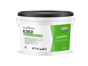 Фото Клей водно-дисперсионный Home Expert 3000 ПРОФ для гибких виниловых покрытий 10 кг