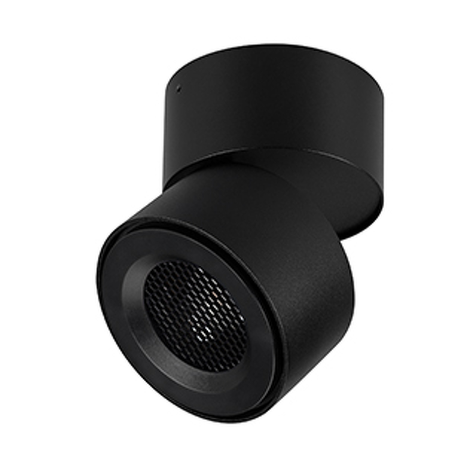 Фото №1  Arlight Светильник SP-POINT-SURFACE-R85-12W Warm3200-MIX (BK, 15 deg, 230V) ( IP20 Металл, 5 лет)