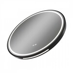 Превью фото №12  Watersense Зеркало Lina Supernova Black D60, LED подсветка, сенсор, антипар T20122