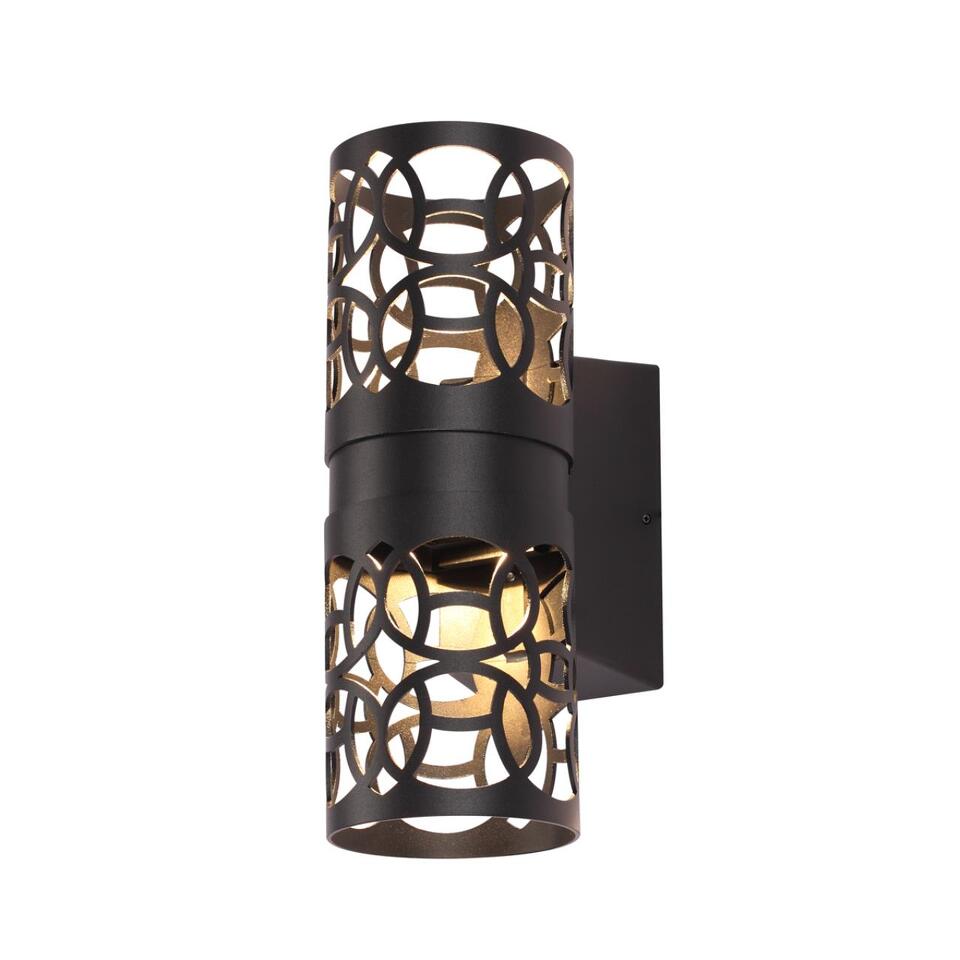 Фото №7  NOVOTECH 359537 STREET NT25 000 черный Светильник ландшафтный настенный IP65 LED 2*5W 3000К 100-240V NETZ