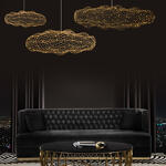 Превью фото №5  Подвесной светильник 10247/700 Gold Подвесной светильник LOFT IT Cloud