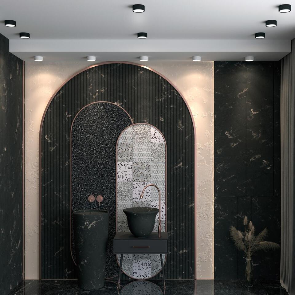 Фото №5  NOVOTECH 358904 SPOT NT22 522 черный Встраиваемый влагозащищенный светильник IP54 LED 4000K 10W 220V MAY