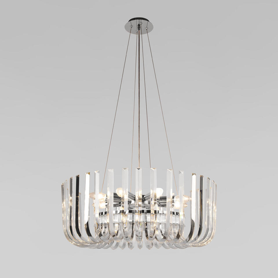 Фото №8  Подвесной светильник 10300/600 Nickel Подвесной светильник LOFT IT Dakota