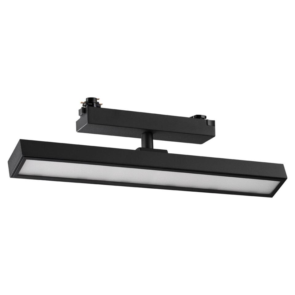 Фото №7  NOVOTECH 359778 PORT NT25 260 черный Светильник однофазный трехжильный трековый с переключ. цв. температуры IP20 LED 18W 180-265V 2700К/3200К/4000К STRATUS