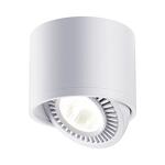Превью фото №5  NOVOTECH 358813 OVER NT21 378 белый Светильник накладной светодиодный IP20 LED 18W 1600Лм 4000K 220V GESSO