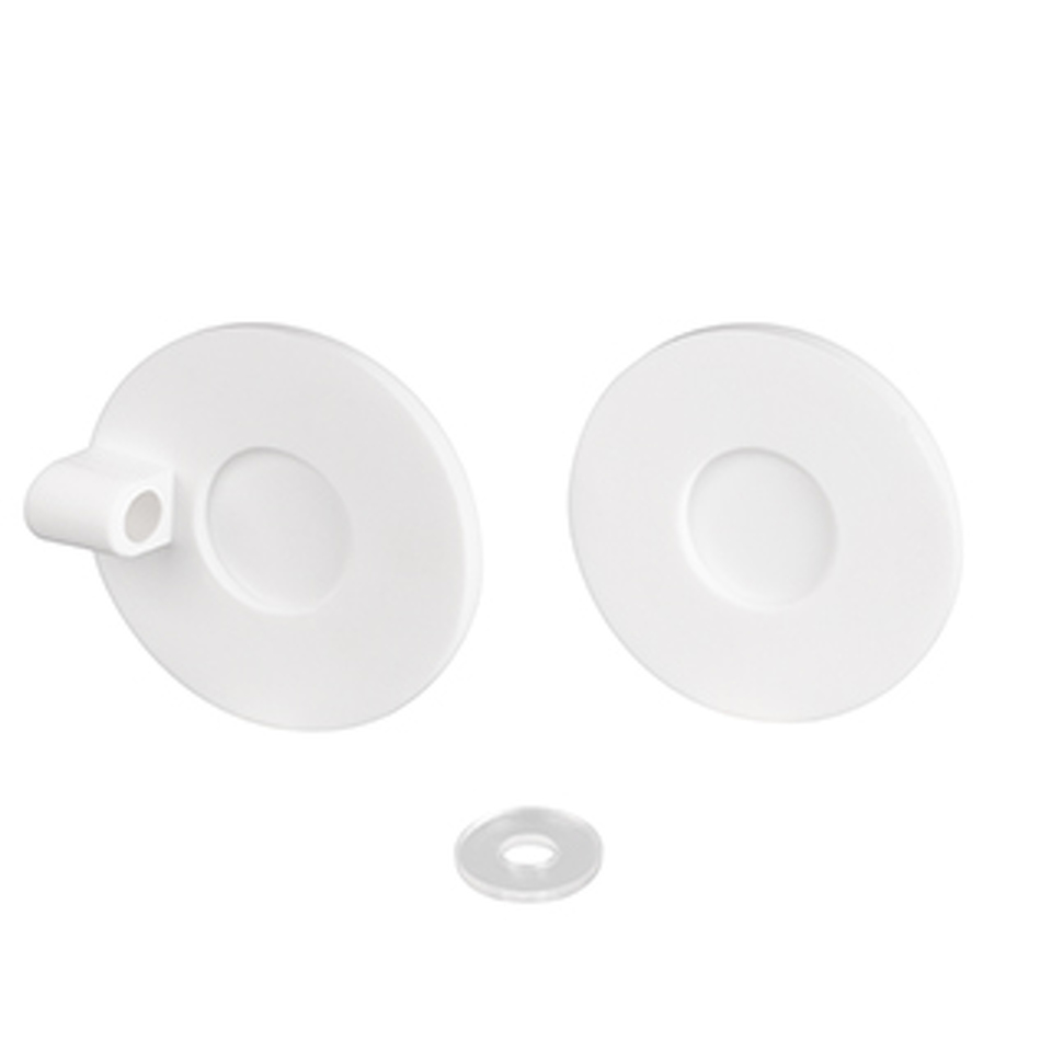 Фото №1  Arlight Заглушка ARL-MOONLIGHT-ROUND-40-CAP-SIDE-L-SET-WH ( Пластик)