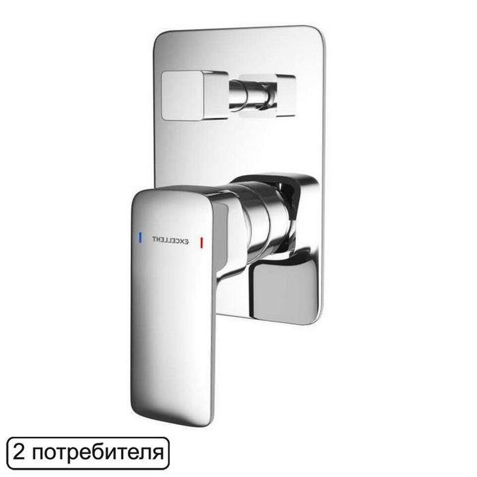 Фото №6  EXCELLENT Смеситель для душа скрытого монтажа Keria AREX.2045CR (хром)
