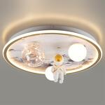 Превью фото №3  LUMION 6507/88CL LEDIO LN26 355 белый, золотой Потолочный светильник с ПДУ LED 105W 3000-6000K 220V ATLAS