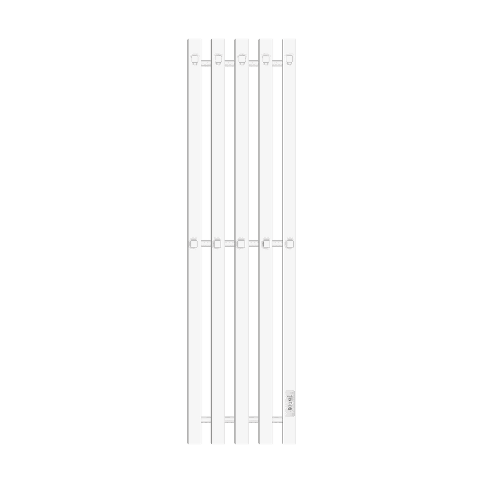 Фото №1  Полотенцесушитель Полотенцесушитель электрический Primoclima Sol Q E White 100*24 5