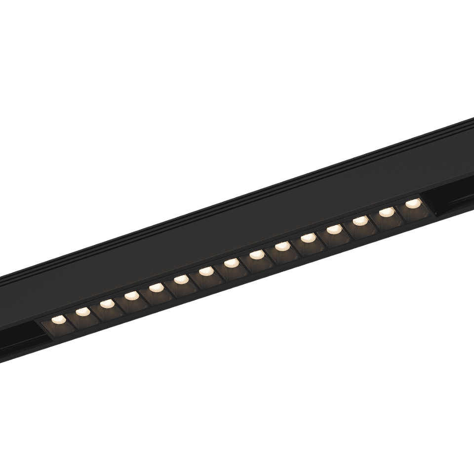 Фото №1  SWG PRO LED трековый диммируемый светильник SY Черный 25Вт 3000К, SY-DIM-601223-BL-25-WW