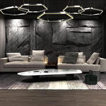 Превью фото №6  Подвесной светильник 10243M Dark grey Подвесной светильник LOFT IT Titanium