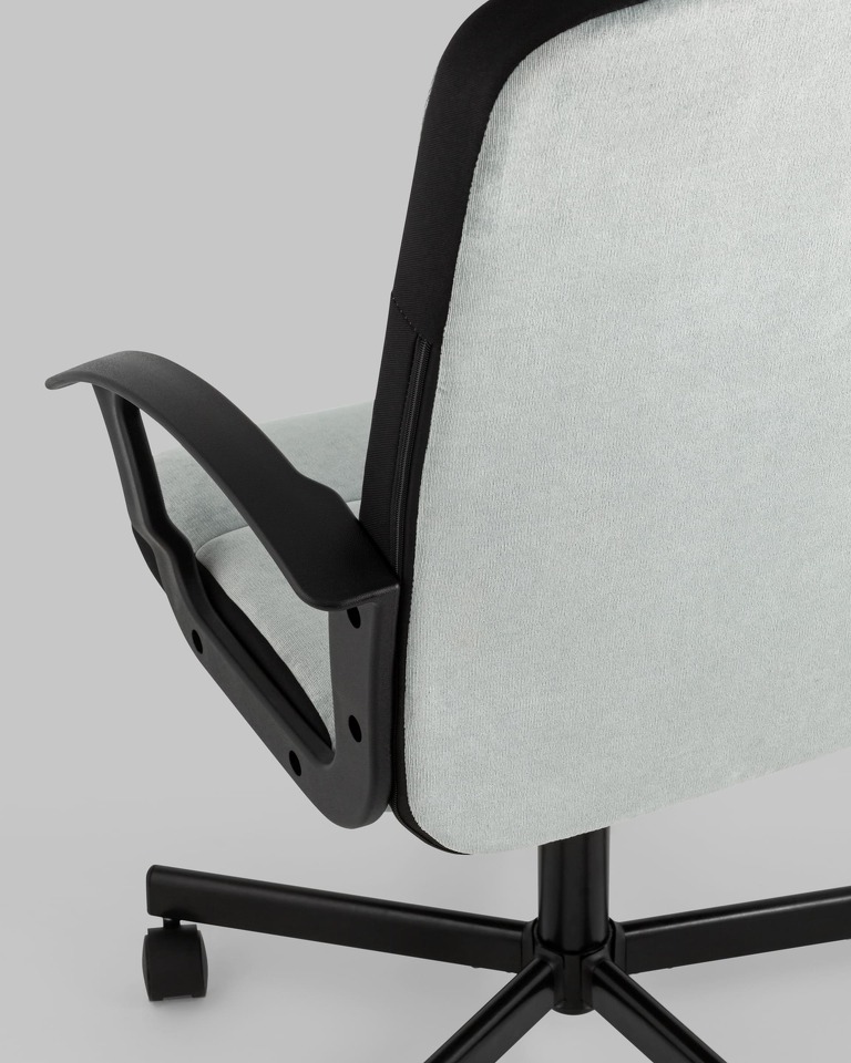 Фото №10  Кресло Компьютерное кресло TopChairs ST-TRACER серо-голубой