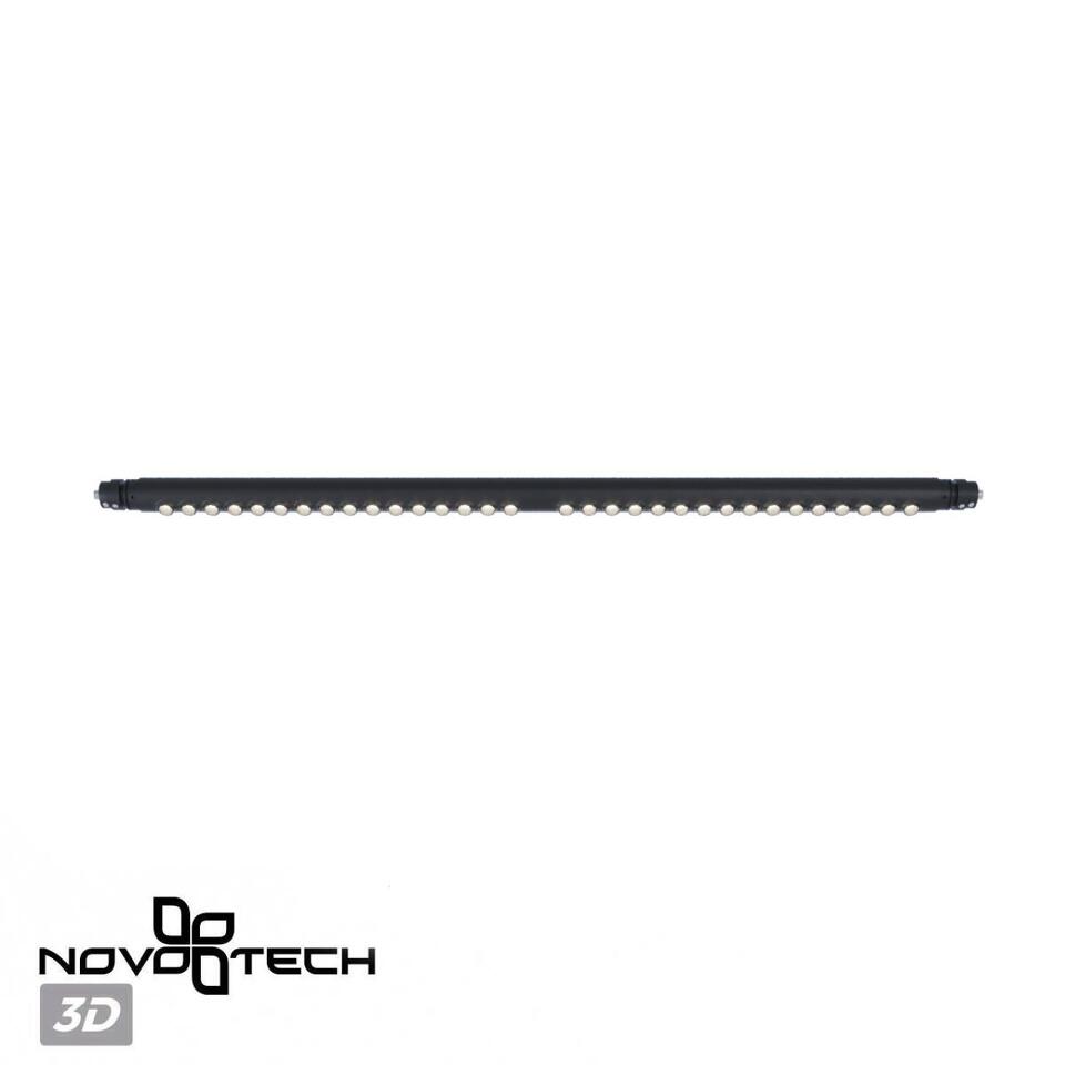 Фото №9  NOVOTECH 359367 KONST NT24 032 черный Светильник диммир. со сменой цв. температ. (управл. - пульт ДУ или прилож. Smart Life) IP20 LED 16W 48V 3000-6000К GLAT