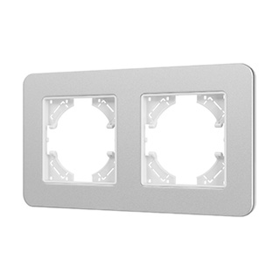 Фото №1  Рамка Arlight Рамка алюминиевая FRM-AKIRY-SFAL-2-SR ( -)