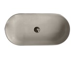 Превью фото №1  Раковина 40583 / PCV70A Althea Cover раковина накладная 70x35  Матовый бетон Plus-Ton®