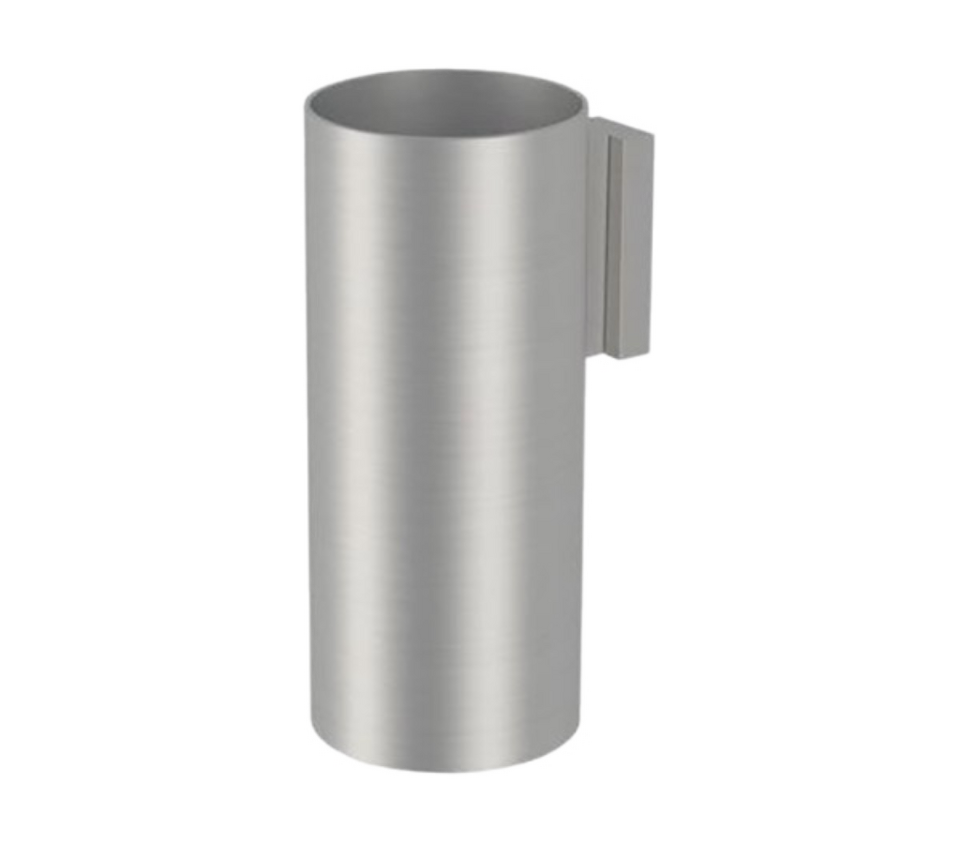 Фото №2  Стакан настенный Remer INOX SSXI15, нержавеющая сталь