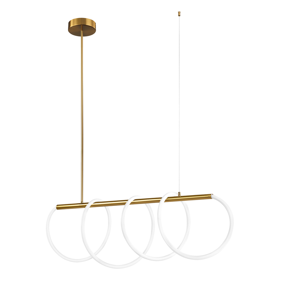 Фото №8  Подвесной светильник 10388P/A Brass Подвесной светильник LOFT IT Thread
