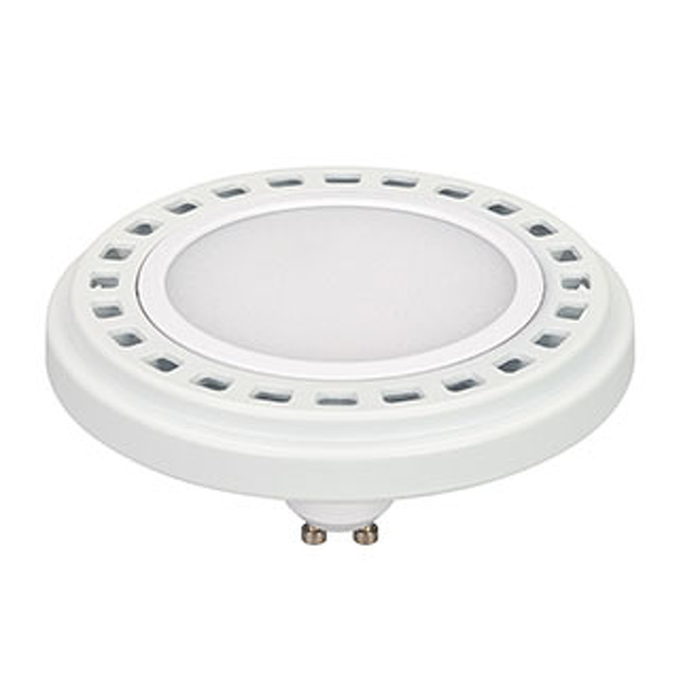 Фото №1  Лампочка Arlight Лампа AR111-UNIT-GU10-15W-DIM Day4000 (WH, 120 deg, 230V) ( Металл)