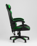 Превью фото №4  Кресло спортивное TopChairs Shadow черно-зеленый