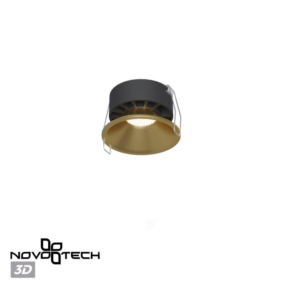 Фото №9  NOVOTECH 359856 WIR NT25 506 бронза Светильник встраиваемый с переключателем цв. температуры IP20 LED 18W 220-240V 2700К\3200К\4000К NOVA