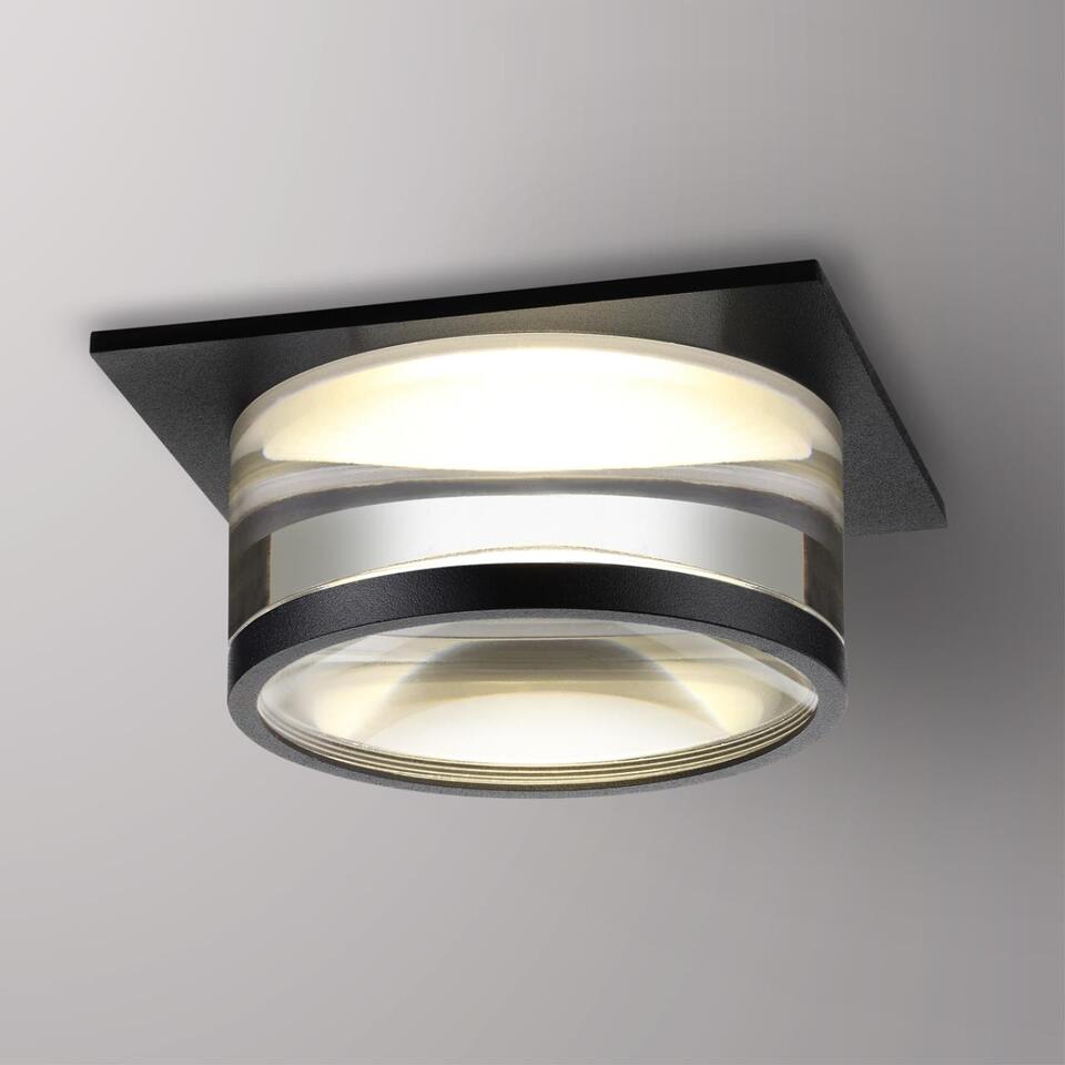 Фото №3  NOVOTECH 370916 SPOT NT22 512 черный Светильник встраиваемый IP20 GU10 9W 220V GEM