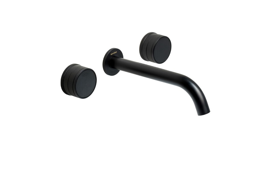 Фото №2  Boheme Смеситель из стены PRESTIGE на 3 отв. BLACK