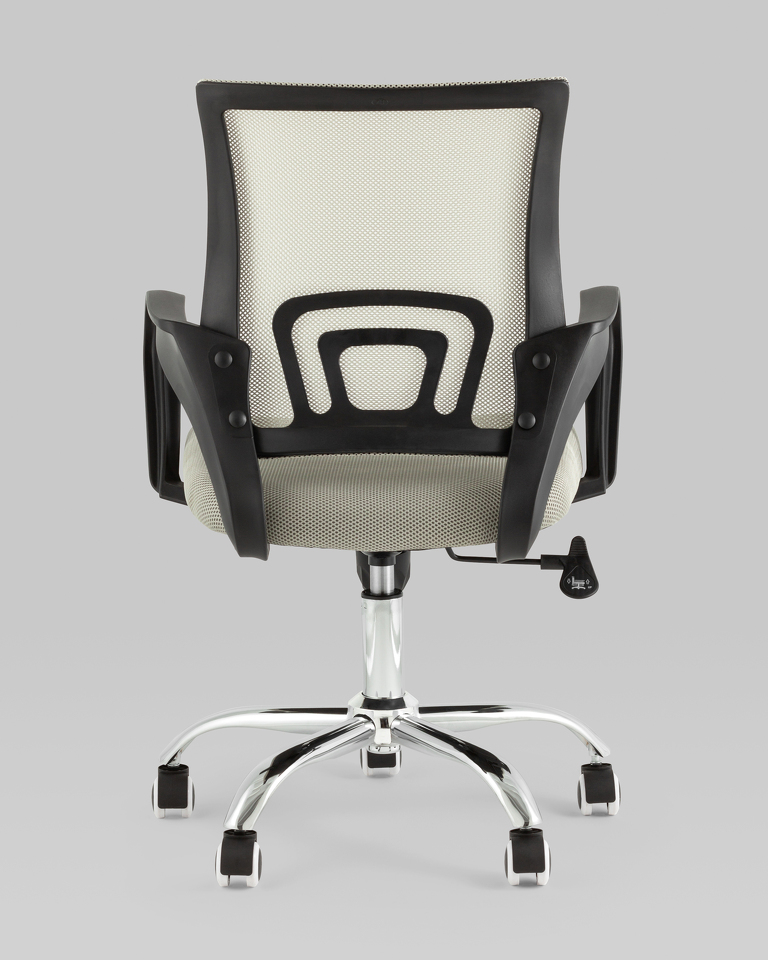 Фото №10  Кресло Кресло офисное TopChairs Simple New серый