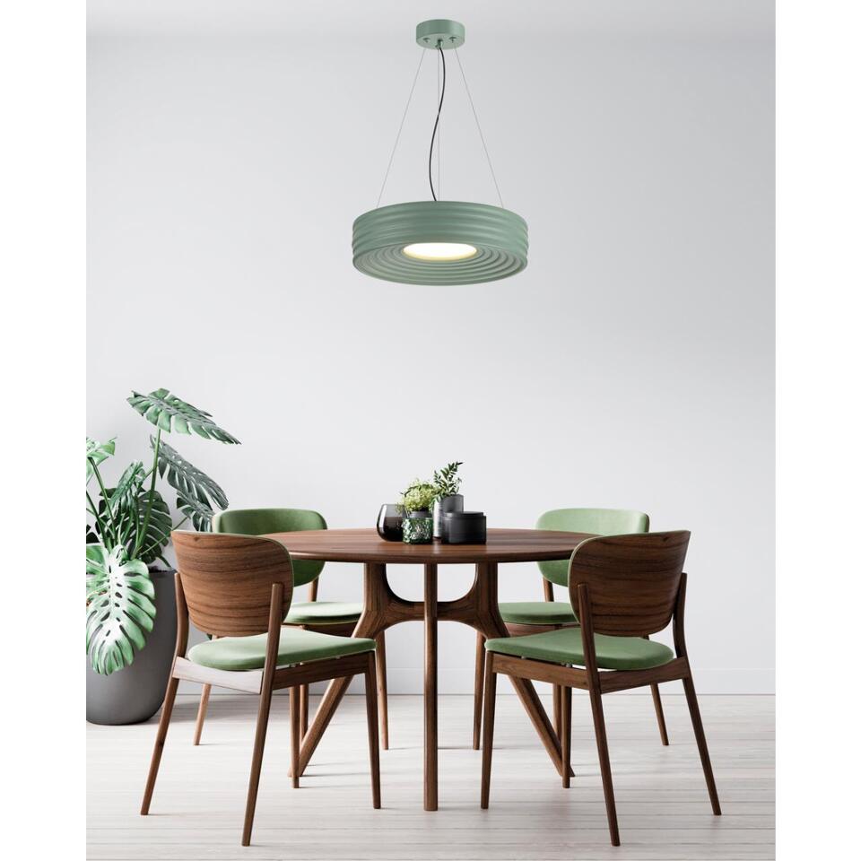 Фото №7  SONEX 7703/L SN 583 Подвесное крепление для светильника MACARON LED металл/зеленый 1,2м MACARON