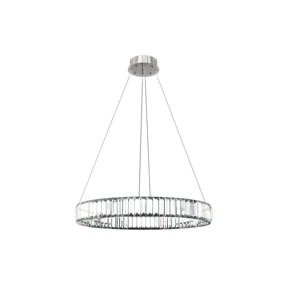 Фото №4  Подвесной светильник 10135/600 Chrome Подвесной светильник LOFT IT Crystal ring